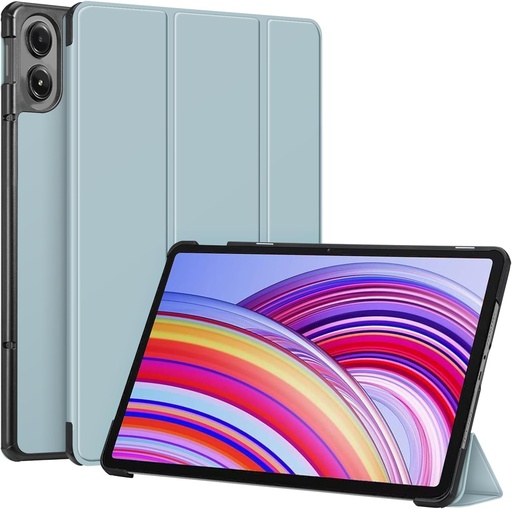 Husa Fintie pentru Xiaomi Redmi Pad Pro 12.1 inch 2024 - Husa de protectie ultra subtire, super usoara, din piele ecologica, cu functie automata de repaus/trezire (albastru gheata)