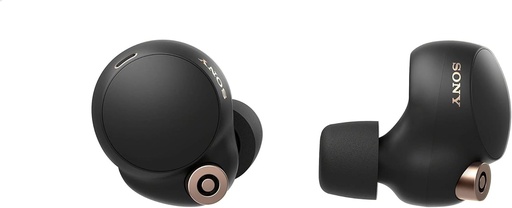 Casti Sony WF-1000XM4 True Wireless cu anulare a zgomotului (durata de viata a bateriei de pana la 24 de ore, conexiune Bluetooth stabila, optimizate pentru Alexa si Google Assistant, apeluri hands-free) Negre