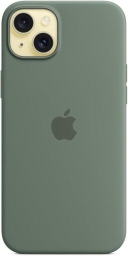 Husa Apple din silicon cu MagSafe pentru iPhone 15 Plus - Cypress