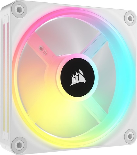 Ventilator cu cupola magnetica Corsair iCUE Link QX120 RGB 120 mm - Alb